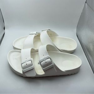 COPY - Birkenstock Arizona Eva women’s white slide sandals size 7
